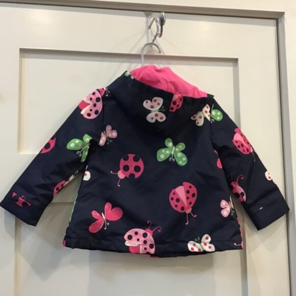 Gymboree Navy Blue with butterflies and ladybugs size 2T-3T - Picture 2 of 3
